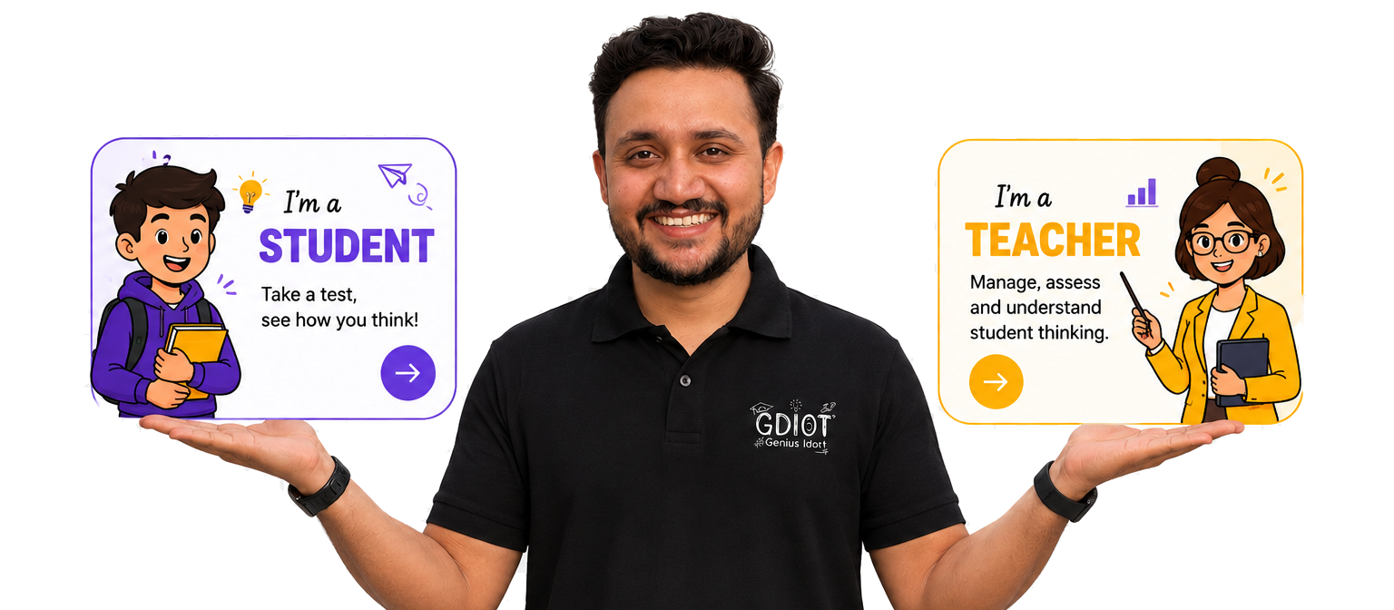 Founder — choose Student or Teacher